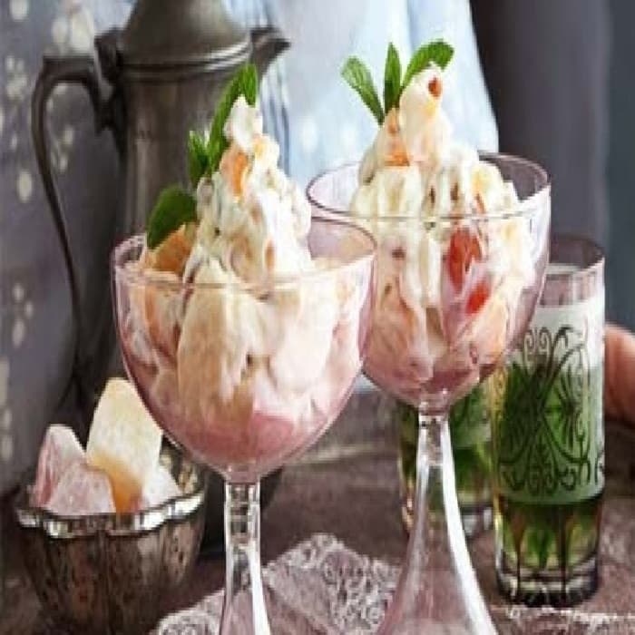 Apricot & Turkish delight mess